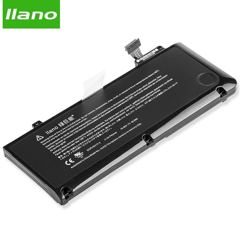 llano A1322 Laptop Battery for APPLE MacBookAir A1278 MC700 MB990 MB991 MC374 MacBook Pro 13.3in laptop battery 5700mAh | Компьютеры и