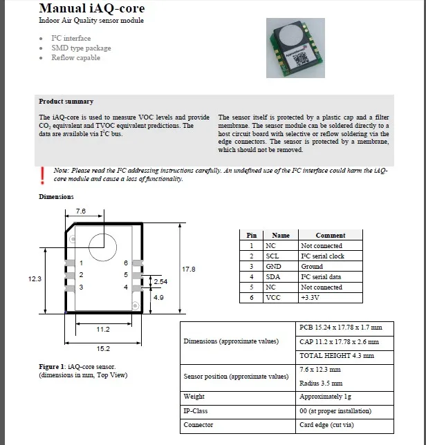 CCS iAQ-core