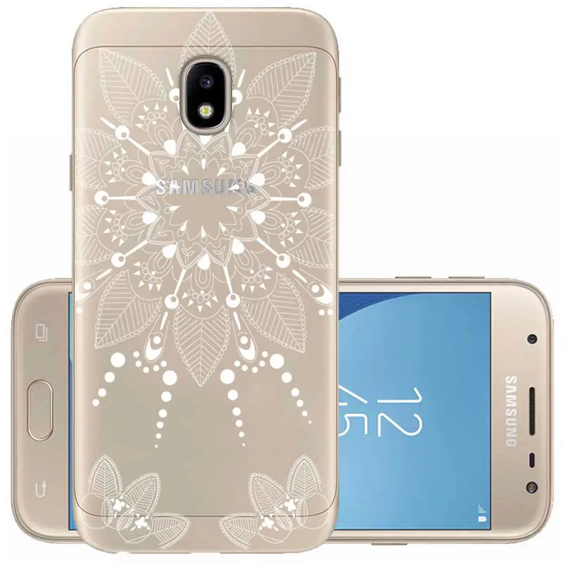 Arvin Soft TPU FOR Samsung Galaxy J7 2017 Smart Back Protective Phone Cover FOR Samsung J330 J4 J5 Clear Painted case FOR J6 J8 (13)