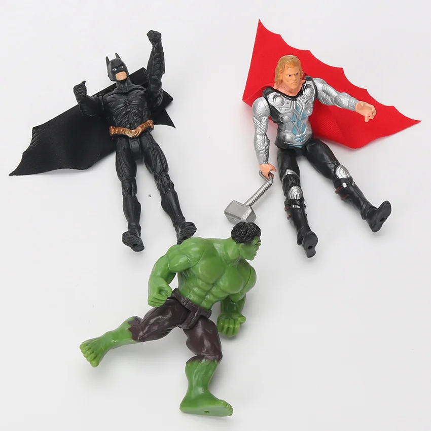 Игрушки Marvel набор коллекционных экшен фигурок супергероев из фильма Мстители —