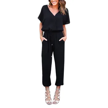 

Sexy Women New Fashion Slim Bodycon Jumpsuit Long Sleeve Solid Casual Bodysuit Ladies Vintage Romper Long Jumpsuit7.15