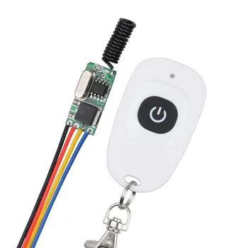 

315/433MHZ Mini Remote Control Switch Micro Receiver Transmitter Module DC3V-12V Remote DC3.5v-12v Receiver3.7V 4.5V 5V 6V 9V