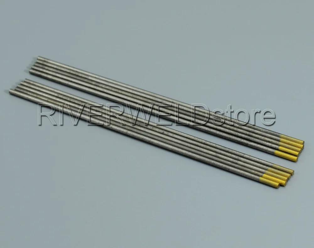 1.5% вольфрамовый стержень сварочный электрод Tig WL15 Gold 2 4*150 мм и 3/32 &quotx6&quot x10PK|electrode