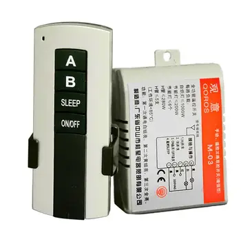 

100PCS 1/2/3 Ways ON/OFF AC 200V-240V Wireless Receiver Lamp Light Remote Control Switch