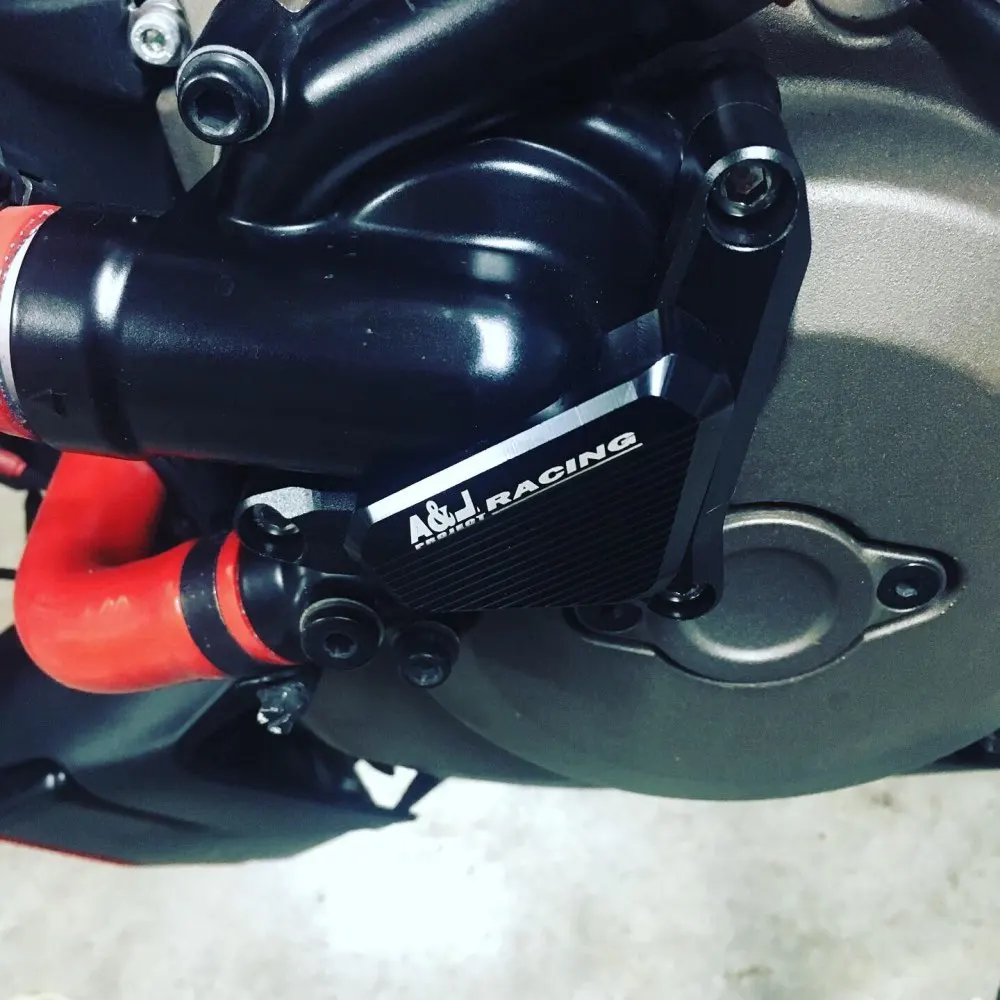 Мотоциклетный водяной насос, защитный ползунок, Защитная крышка для Ducati Monster 821 Monster1200S Multistrada 950 Multistrada1200S