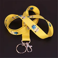 Ремешки на шею для мобильного телефона с брелоком талреп ID пропуск карты значки держатели мультфильм Микки для сотового телефона Mp3 Mp4 ID карты