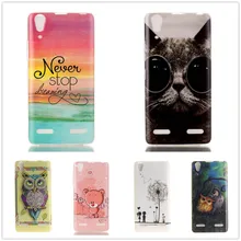Qualidade de luxo caso de telefone tpu macio para lenovo a6010 plus & a6000 & para lenovo lemon k3 k30-t capa da pele 5 “K 3 A 6000 6010