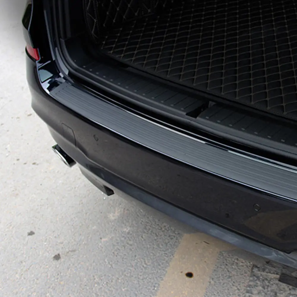 Автомобильный Стайлинг багажник резиновый Задний защитный бампер, протектор Накладка для Ford Focus Fiesta Mondeo Kuga