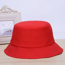 Новая шляпа-ведро цвета одноцветные бейсболки Летняя женская мужская шапочка из спандекса модная рыбалка, рыбак s Gorras Bob Hat хип хоп