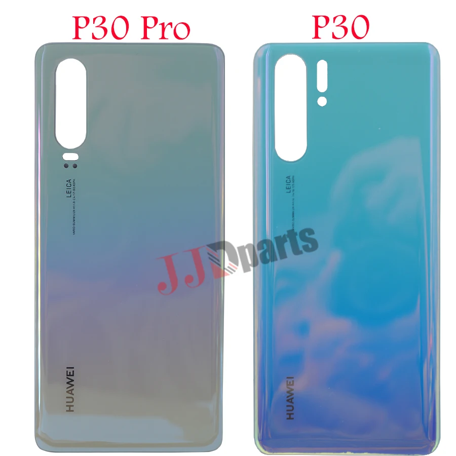 Оригинальная Крышка батарейного отсека для Huawei P30 Pro Задняя стеклянная крышка