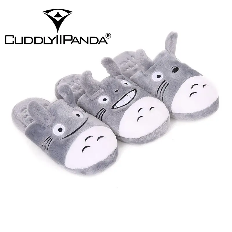 CuddlyIIPanda домашние тапочки для пар МИЛЫЙ Тоторо прекрасный кот мужчины и женщины