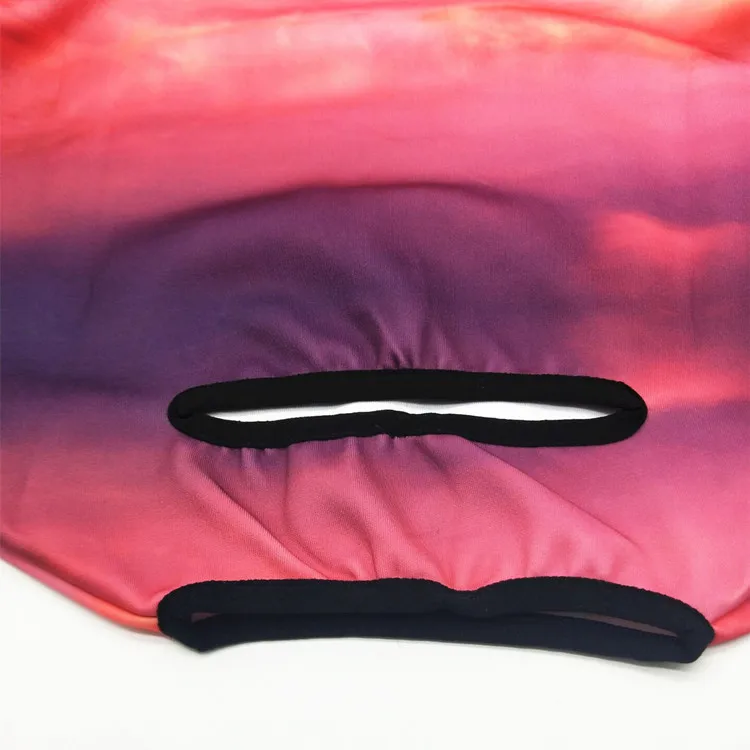Эластичный Защитный чехол для багажа с 3D принтом для женщин и мужчин, утолщенный чехол для защиты от пыли и дождя, чехол для багажника, чехол для путешествий, аксессуары, бирка на лямках