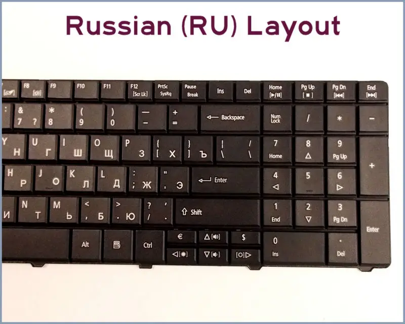  New Keyboard RU Russian Version For Acer Aspire E1-571-32324G50Mnks E1-571-33114G50Mnks Laptop