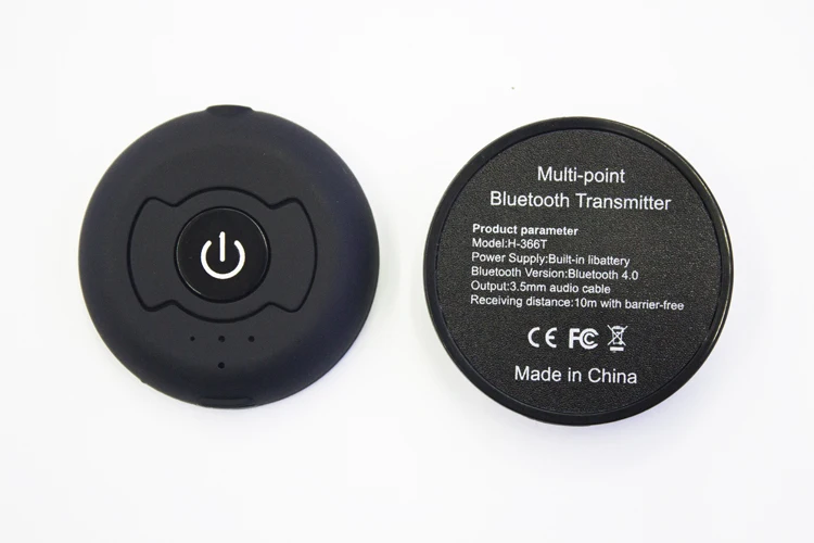 H 366T 1 трейлер 2 беспроводной аудио Bluetooth передатчик музыкальный стерео Ключ