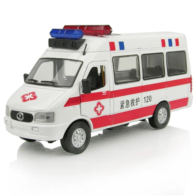 free shipping, Child ambulance toy, iveco 120 ambulance toy