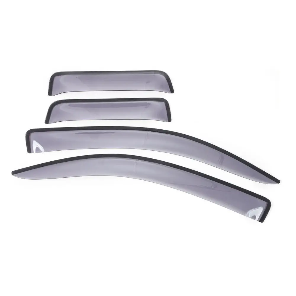 4Pcs set Window Deflector Visor Vent Wind Sun Rain Guards Cover Trim Deocration For Tundra 2007