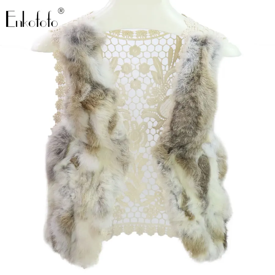 

2019 Winter Natural Real Fox Fur Vest Coat Women Coats Waistcoat Patchwork Crochet Female Short Fur Coats Real Fur Coat Jacket