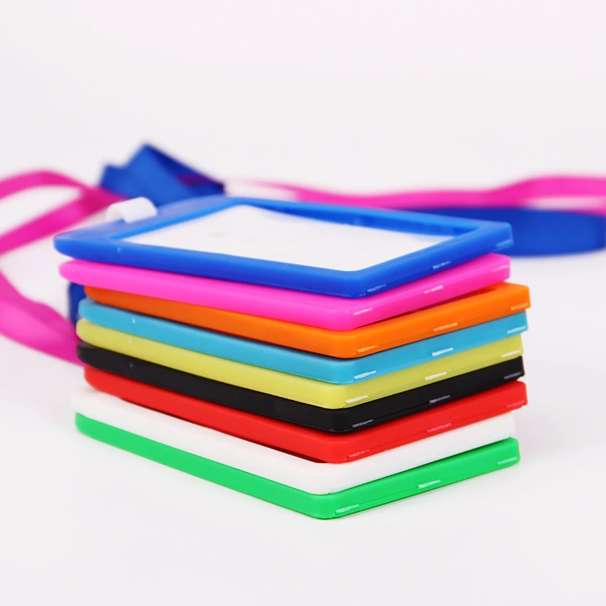 1 шт. держатель для удостоверения личности карамельных цветов|badge holder|name badge