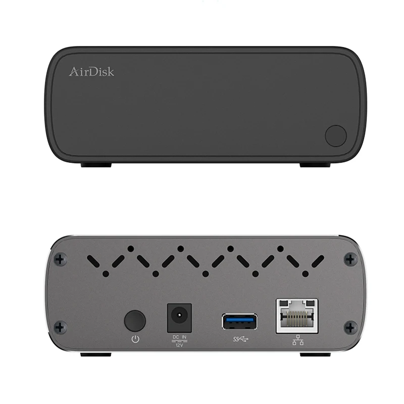 Airdisk Q3C family Smart NAS Облачное хранилище мобильный сетевой жесткий диск USB3.0 удаленно Мобильный 3," жесткий диск коробка сервер хранения