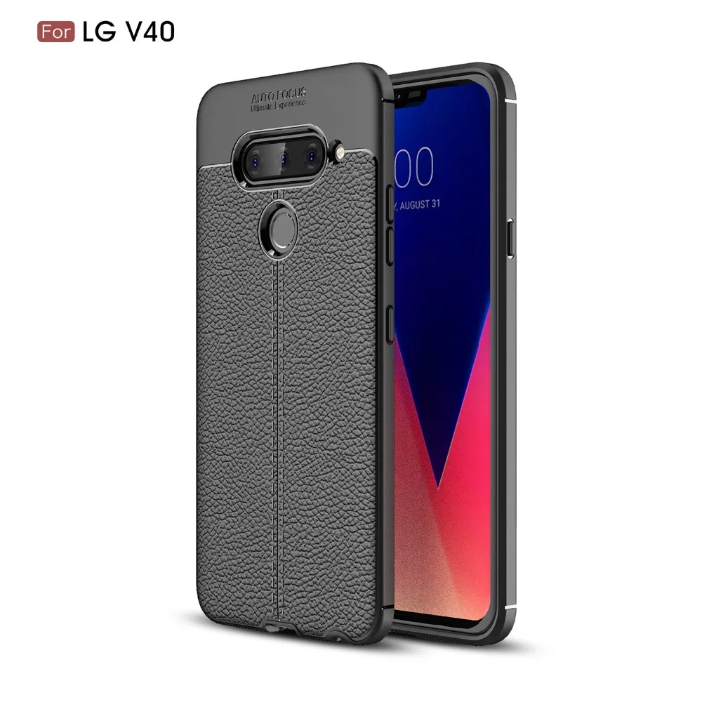 

For LG V40 Case Soft Silicone For LG V40 Case ShockProof TPU Cover For LG V40 Case