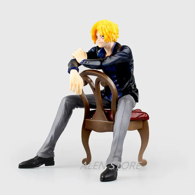 Special Offers ALEN One Piece Action Figure Sabo Sitting Ver. PVC Figure 160mm POP One Piece Luffy's Brother Sabo Toys Onepiece-Action-Figures