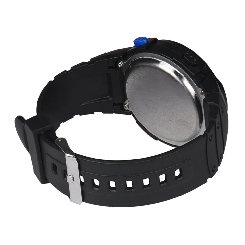 Часы мужские Reloj Hombre модные силиконовые lcd кварцевые наручные часы Цифровые спортивные часы на резиновом ремешке 18JAN23