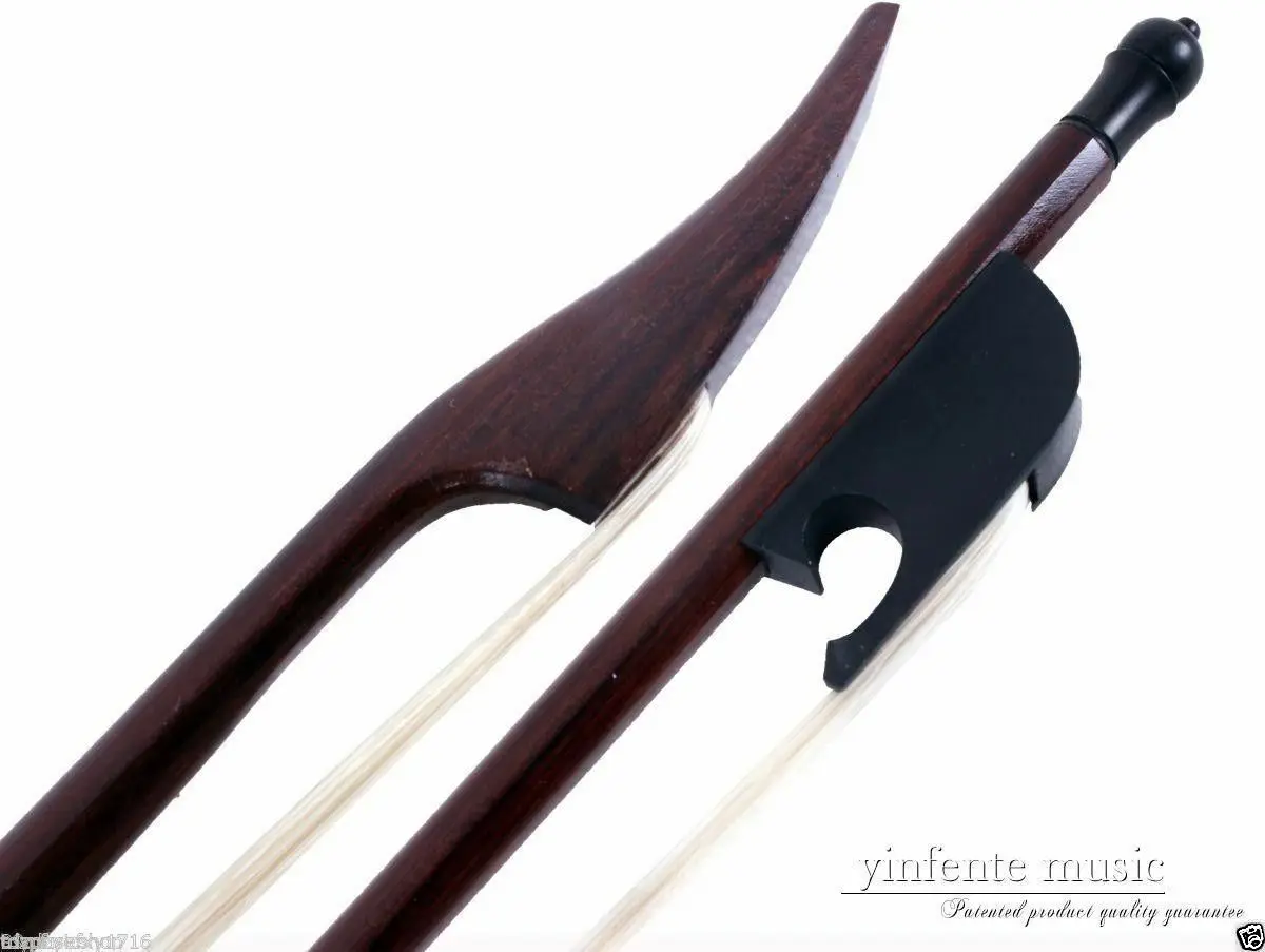 4/4 Cello Bow Baroque Style New Ebony wood Frog Brazil wood Yinfente Cello parts& accessories#DB-057