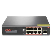 9-Порты и разъёмы 10/100 м-Стандартный PoE коммутатор. Порты и разъёмы 1-8 sup Порты и разъёмы функции POE с максимальная мощность для каждого Порты и разъёмы составляет 15 Вт общая мощность 120 Вт