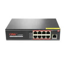 9 Port 10 100M Non Standard PoE Switch Port 1 8 support PoE function with max