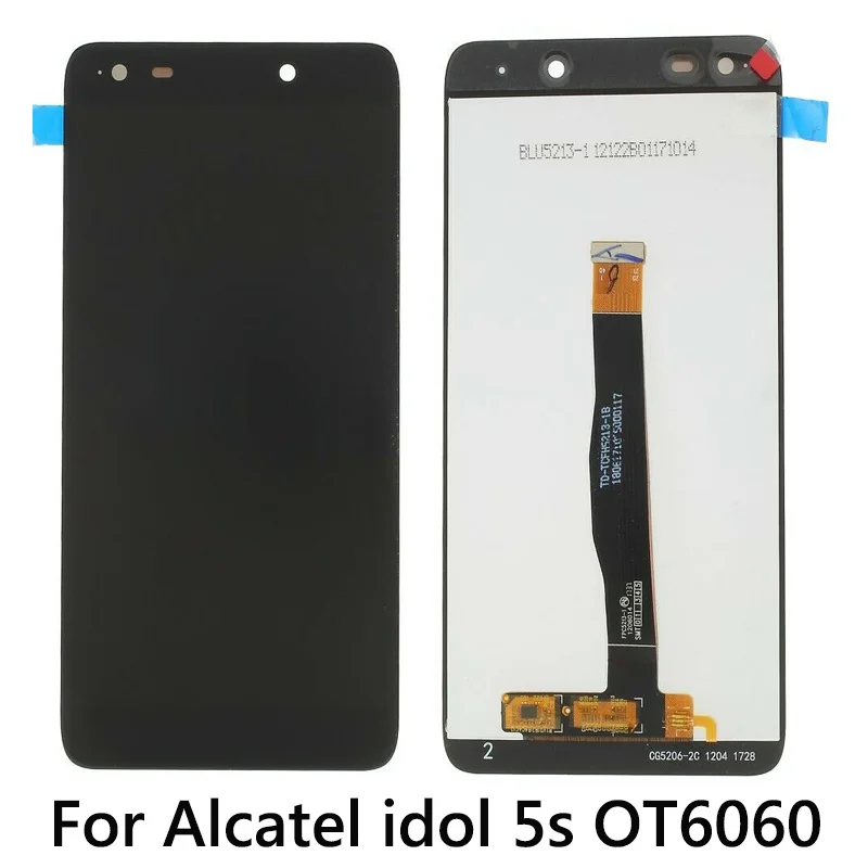 

Original New Tested Screen For Alcatel idol 5s 6060s LCD DIsplay with Touch Screen Digitizer Assembly+Tools kit