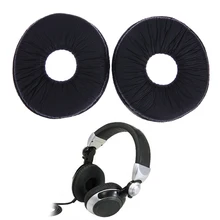 Almofada de couro para fone de ouvido, 1 par de almofada para fones de ouvido rp, capa para técnicos rp dj1200 dj1210
