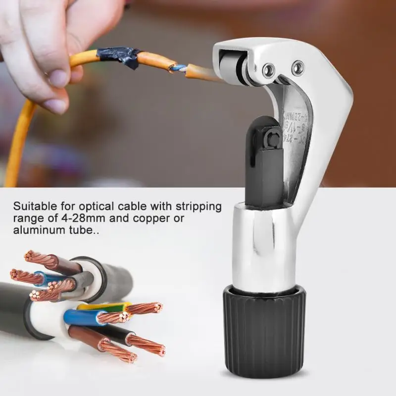 

Hand Wire Cutter Cable Cutter Fiber Optic Electric Cable Cutter Wire Stripper Hand Stripping Tool