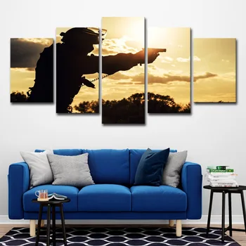 

5 Piece Large Modern Contemporary Special Forces Soldiers Canvas HD Prints Artwork Gallery Wall Art Pictures Painting on Canvas