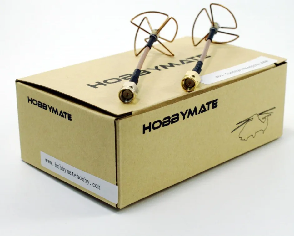 HOBBYMATE FPV 5 8 Ghz клеверный лист всенаправленный круговой поляризационный