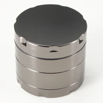 

SWSMOK 4 Layers Herb Tobacco Spice Grass Grinder Smoke Crusher Hand Crank Muller Mill Pollinator Smoking Accessories