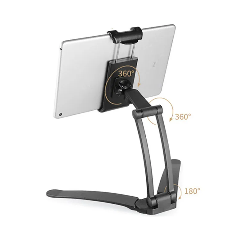 

360 Rotating Tablet Holder Stand Kitchen Mount for iPad 9.7 Pro 10.5 Mini Air Desktop Lazy People Phone Bracket for iPhone X 8