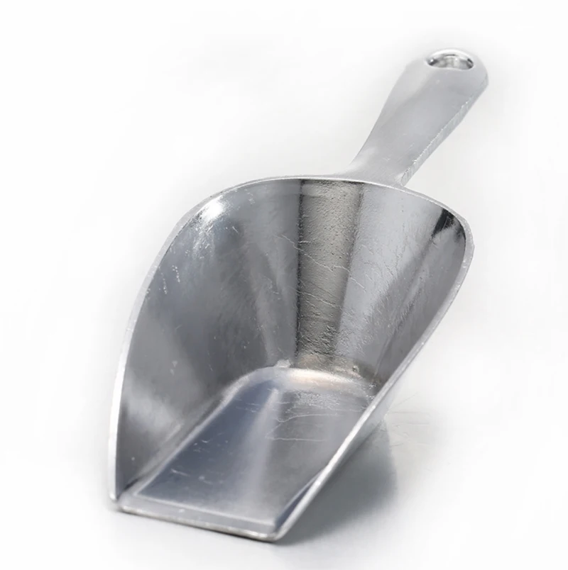 Aluminum 6 Ounce Bar Ice/Dry Bin/Dry Goods/Candy/Spice Scoop, Aluminum