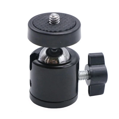 

360 Swivel Camera Tripod Ball Head 1/4" Screw Mount Bracket for Nikon Sony Canon DSLR Camera Tripod Ballhead Stand Holder
