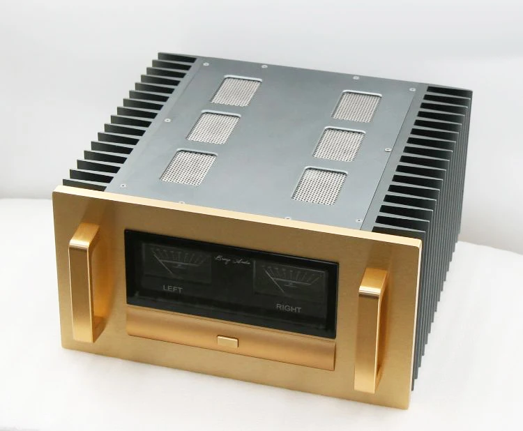 B 058 CNC полностью алюминиевый корпус корпуса шкафа для самостоятельного усилителя