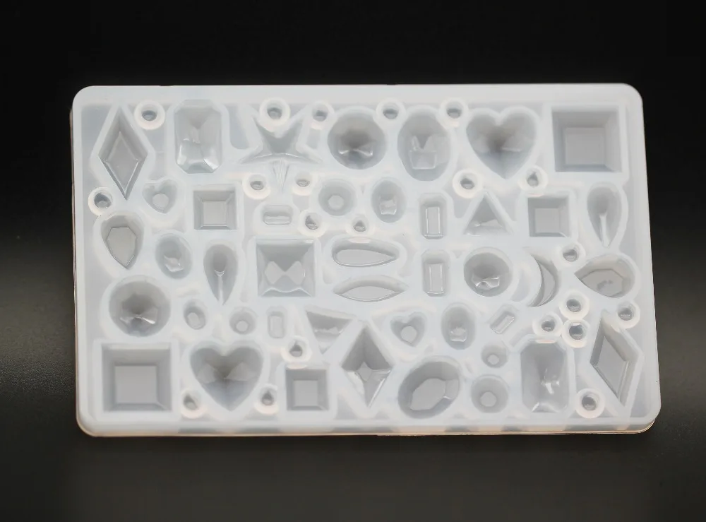 

1pcs Diamond Shape Silicone Resin Mold Silicone Mold Mould Resin For DIY Pendant Jewelry Making Craft Tool
