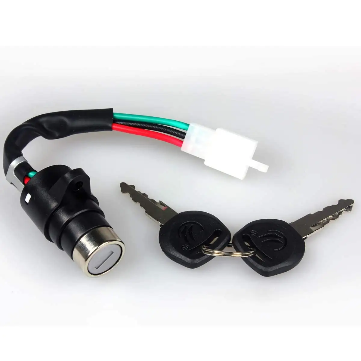 

Motorcycle Ignition Key Switch Lock 3 Wire Electrical Scooter 3 Position Motorbike Replacement Accessories Parts Free Shipping