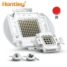 Hontiey IR High Power LED Chips 730Nm 850Nm 940Nm 3W 5W 10W 20W 30W 50W 100W Emitter Diode COB integrated Matrix Light Beads цена Hontiey IR High Power LED Chips 730Nm 850Nm 940Nm 3W 5W 10W 20W 30W 50W 100W Emitter Diode COB integrated Matrix Light Beads цены онлайн