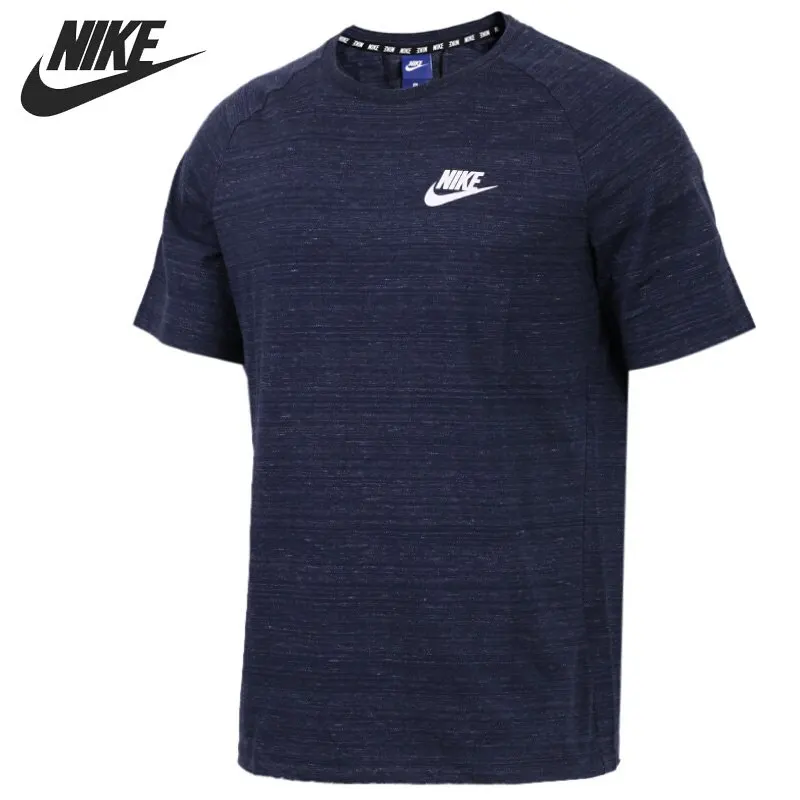 Original New Arrival 2018 NIKE AS M NSW AV15 TOP KNIT Men's T-shirts short sleeve Sportswear