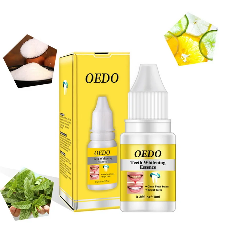 

OEDO New Teeth Whitening Essence Oral Hygiene Cleaning Serum White Gel Tooth Bleaching Dental Serum Cleaning Removes Teeth Care