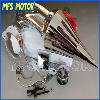

motorcycle parts Spike Air Cleaner Kits intake filter for Honda Shadow 600 VLX600 1999-2012 CHROM