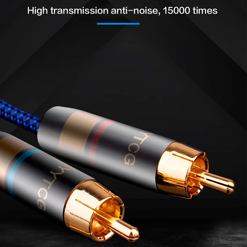 Аудиокабель HIFI Стерео AV 3 5 мм на 2 RCA для ноутбука компьютера MP3 телевизора
