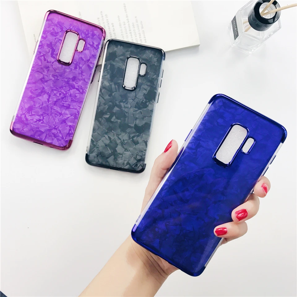 Чехол для samsung S9 примечание 9 8 J4 J6 2018 S8 плюс S7 A3 A5 A6 A7 A8 J2 J3 J5 J7 Pro 2016 2017 крышки блеск 2 в