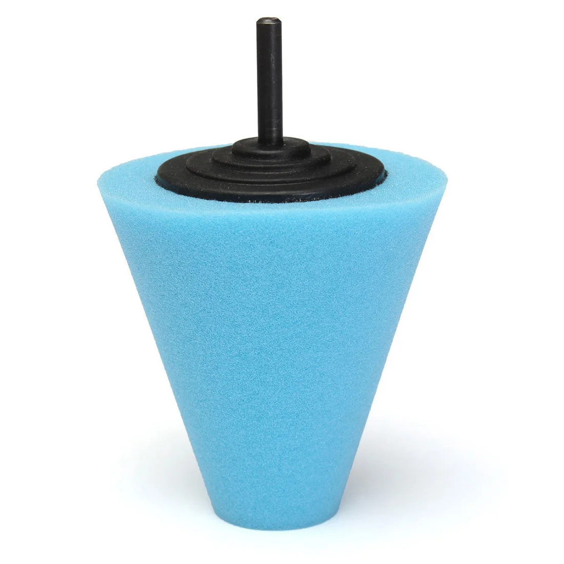 Sponge Cone Polishing Auto Buffer Pad adapter Drill Blue