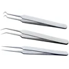 1PCS Professional Tweezers 3 Designs for Nail Art/Face Care/Eyelash Extension Blackhead Acne Blemish Pimple Remove Tools CH213 ► Photo 2/5