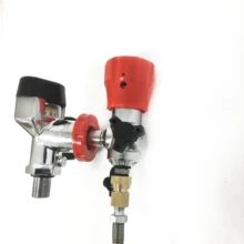 AC101 высокое Давление большой баллон для небольшой газовый баллон включают шланг с воздушным компрессором для Pcp Air винтовка Acecare